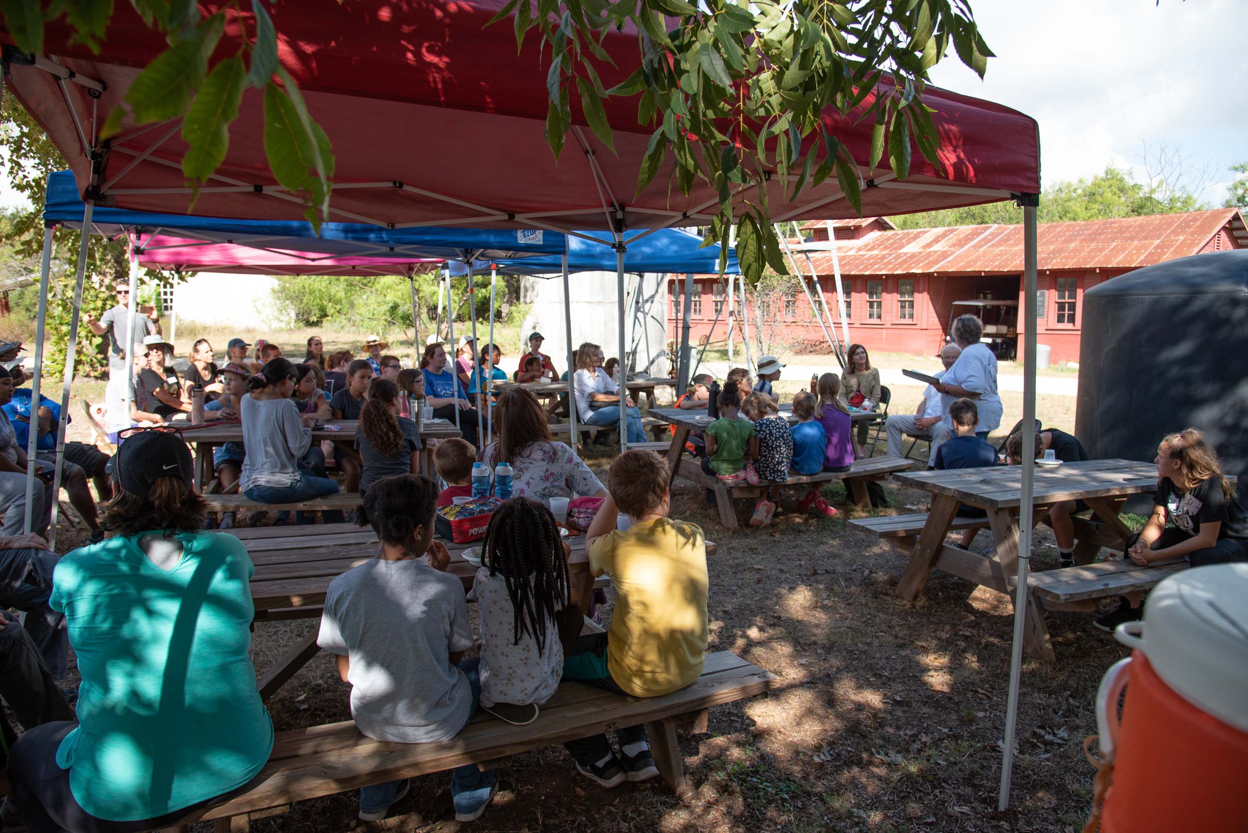 Thirty-five fellow gardeners were present to support the new Junior Master Gardeners, along with many Master Gardener volunteers.