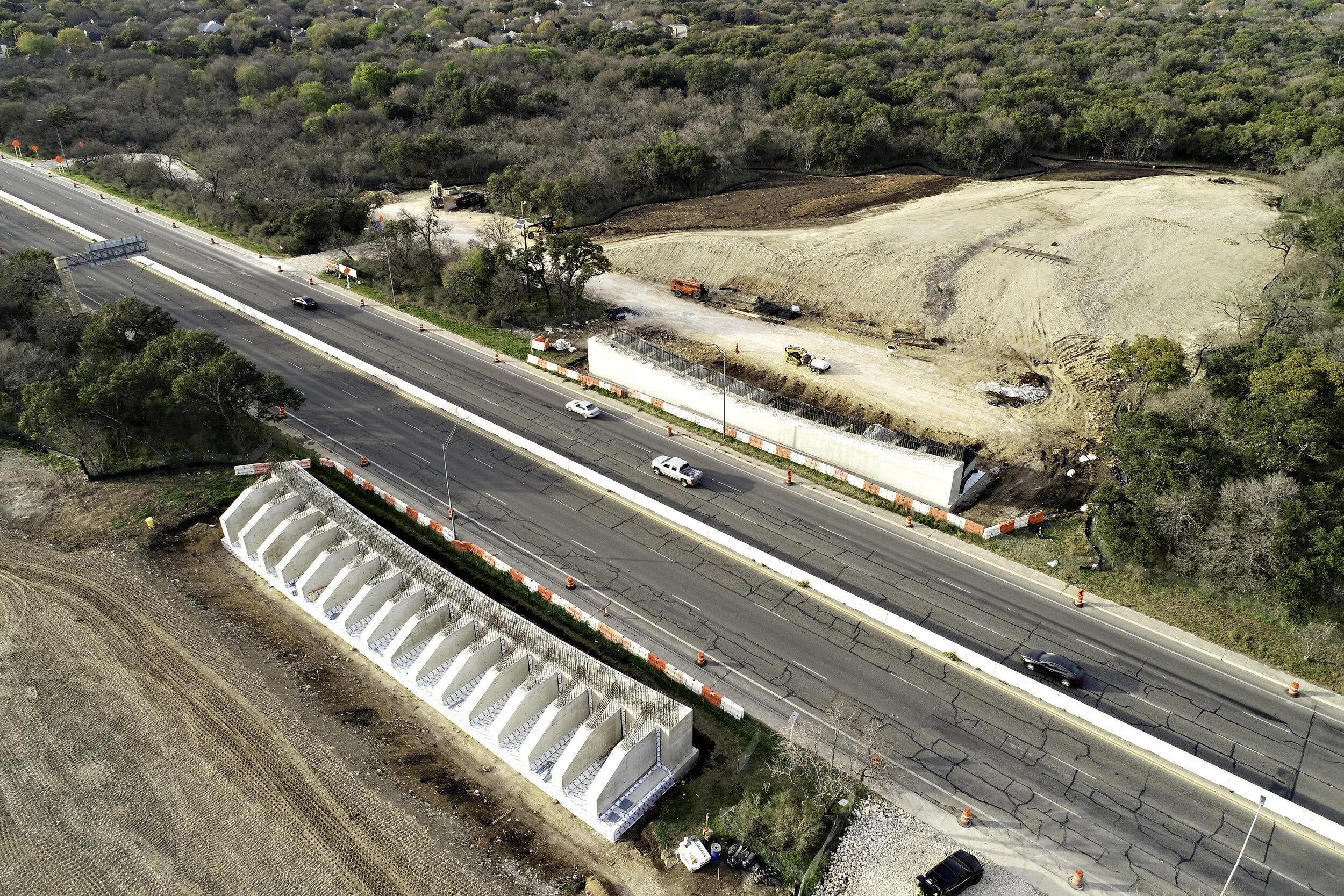 Land Bridge construction continues