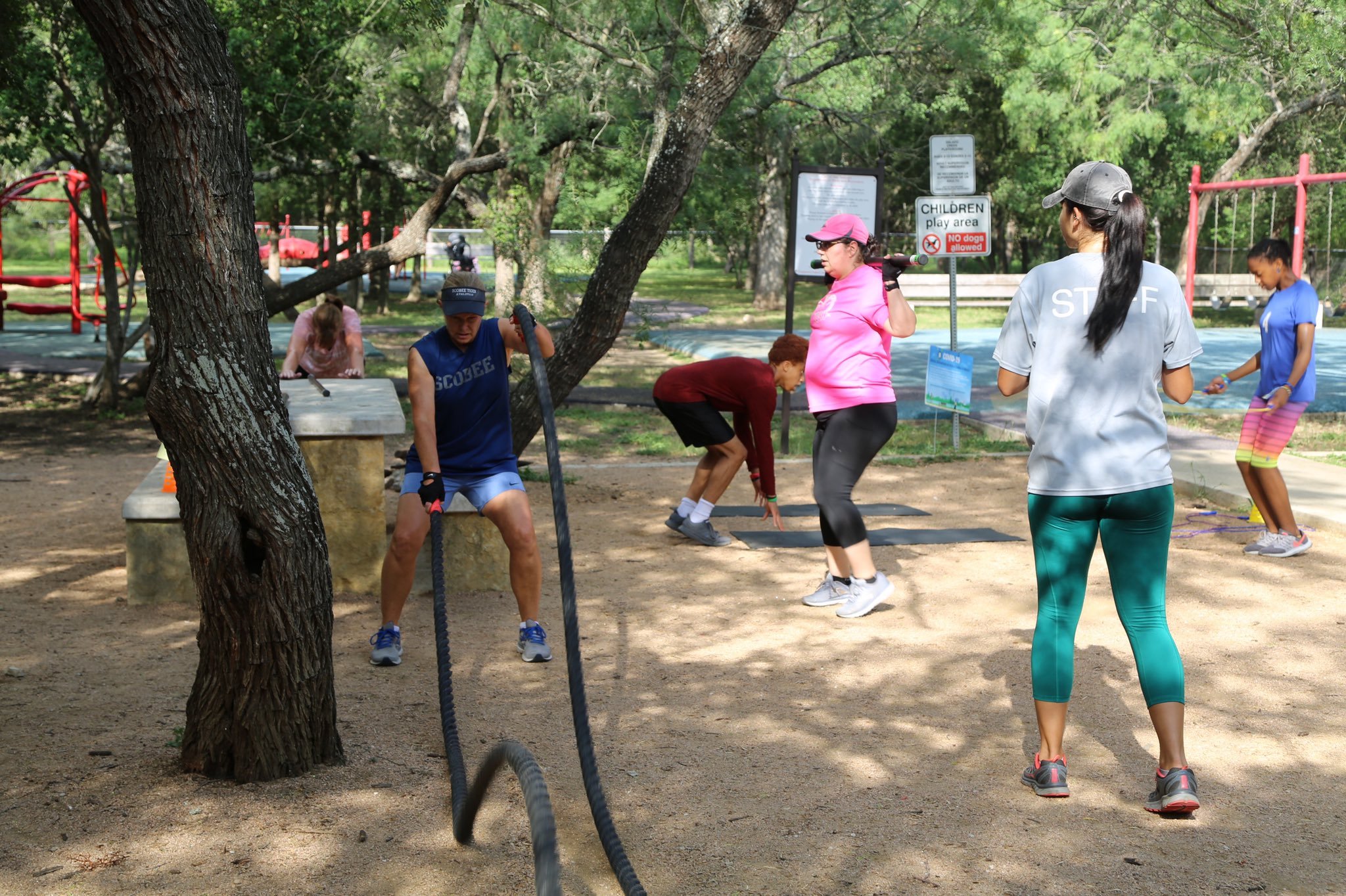 Fitness in the Park: Mobile Fit Boot Camp