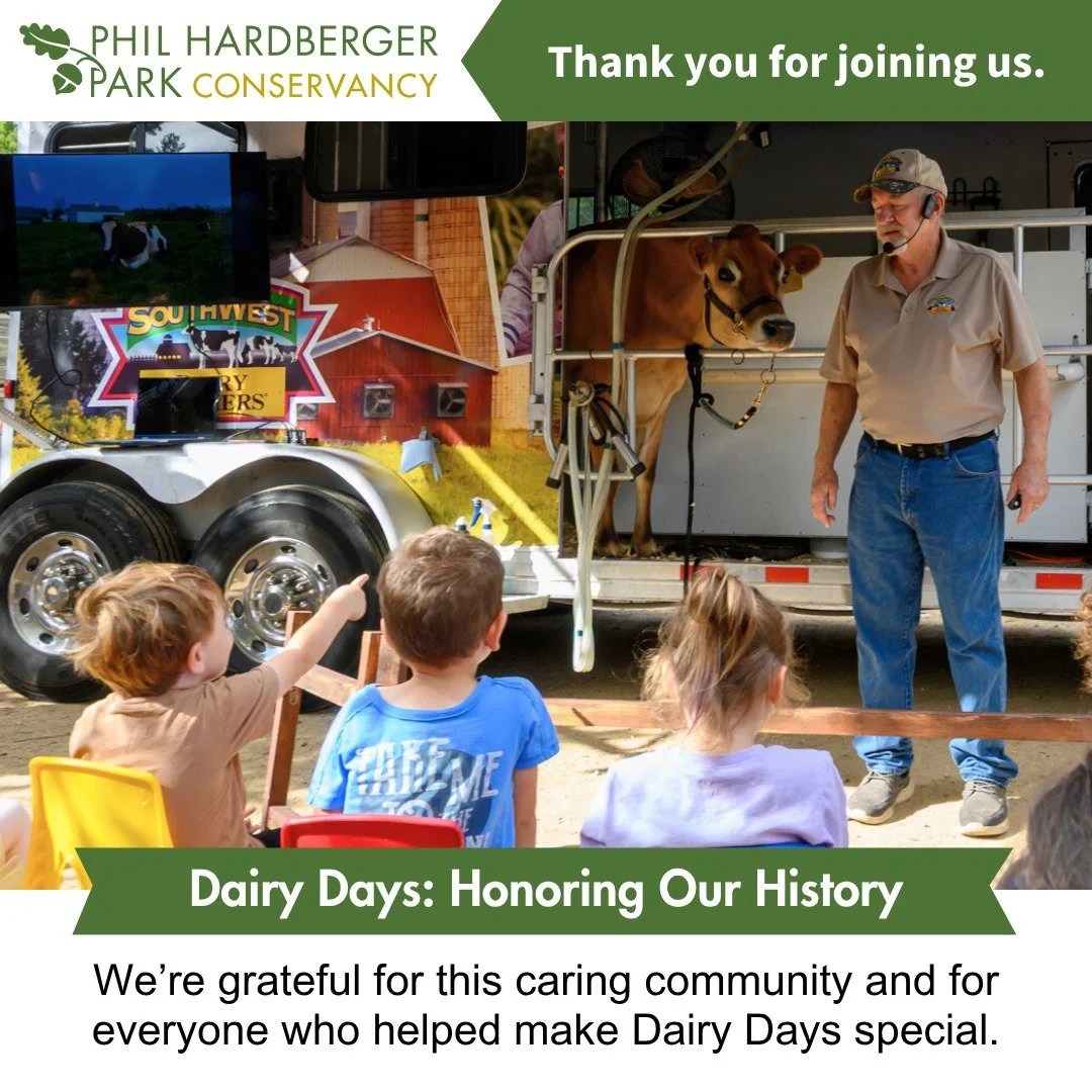 Thank you to everyone who joined us for Dairy Days! 🐄💛

What a beautiful morning to celebrate the history of Phil Hardberger Park and the Voelcker Farm &mdash; from its dairy-farm roots to the vibrant community space it is today. We loved seeing yo