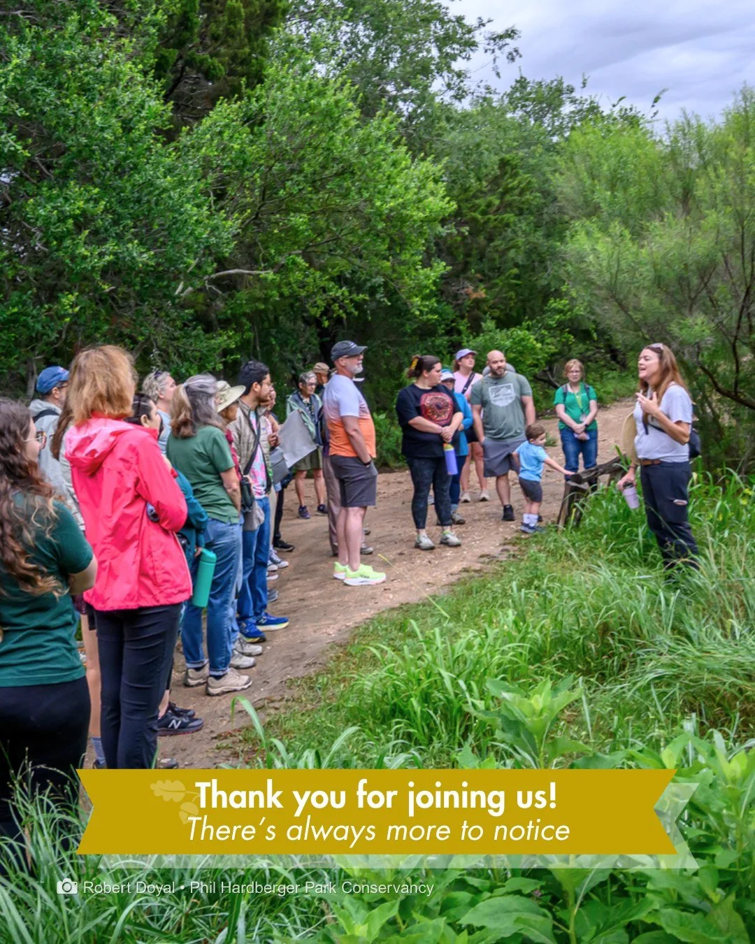 Thank you to everyone who joined us for our Annual Wildflower Walk with Wendy Leonard on Saturday. 🌸🌿

Before Mother Nature brought us much-needed rain, Wendy led the group around the Urban Ecology Center, through the Native Plant Wildscape Demonst
