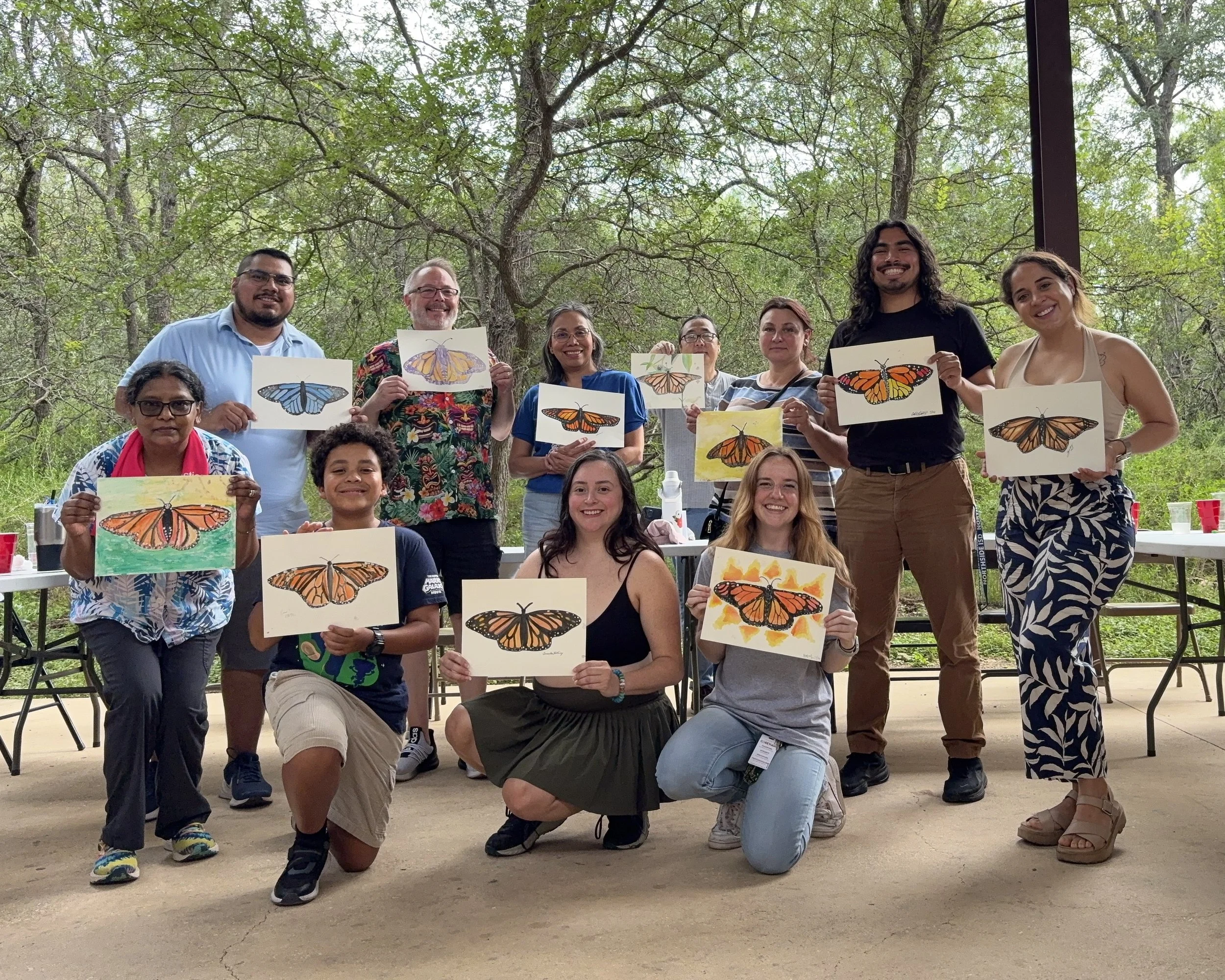Art in the Park for Adults - Clay Divisionism