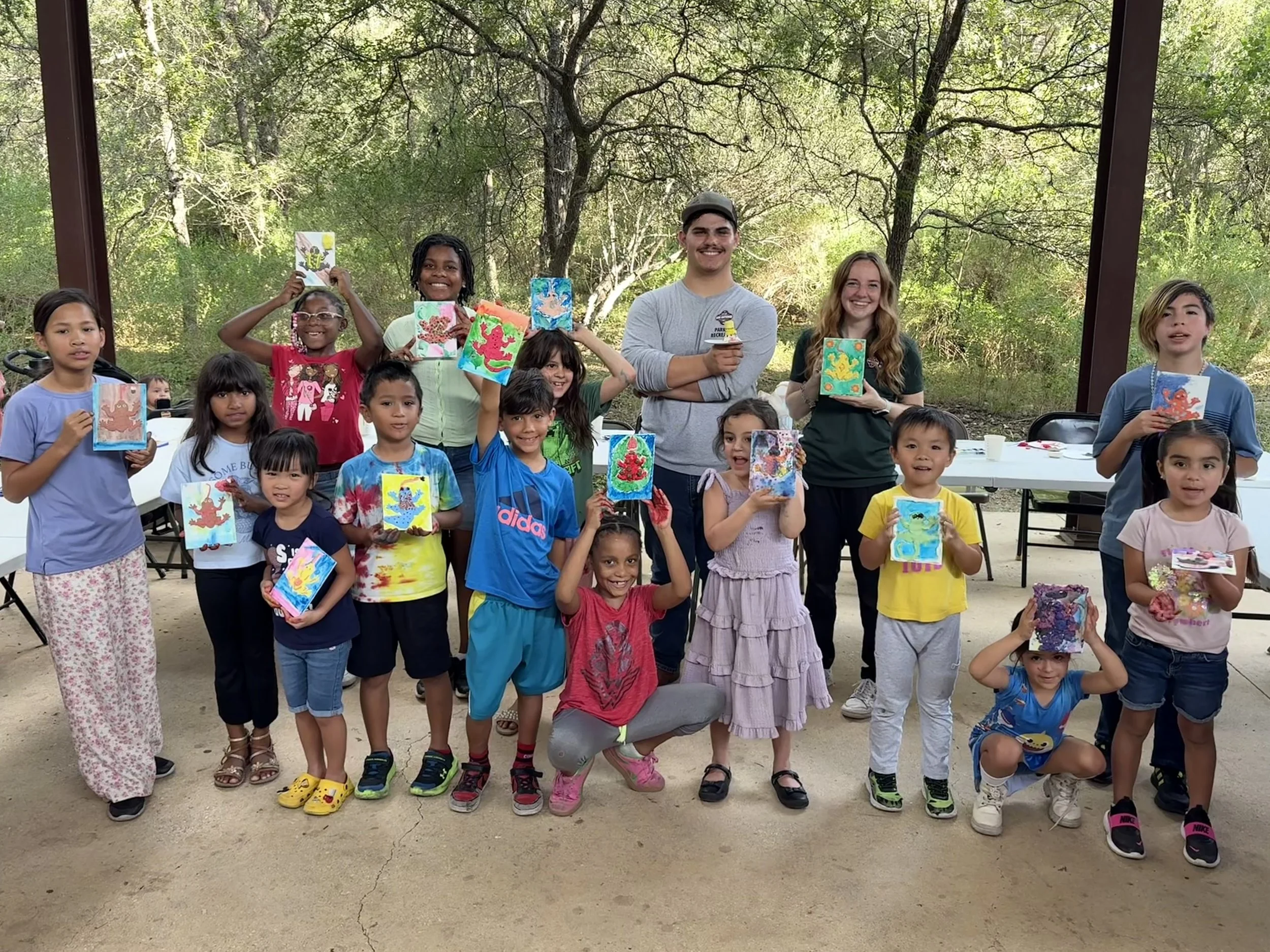 Art in the Park for Children - Natural Resources Wildlife Portraits