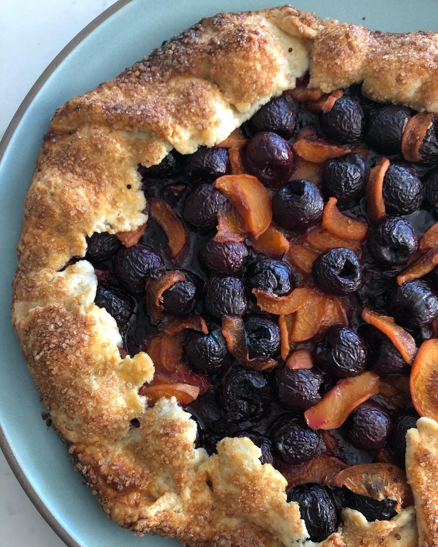 I made this 🍒 apricot version a few weeks ago but I forgot to show you.