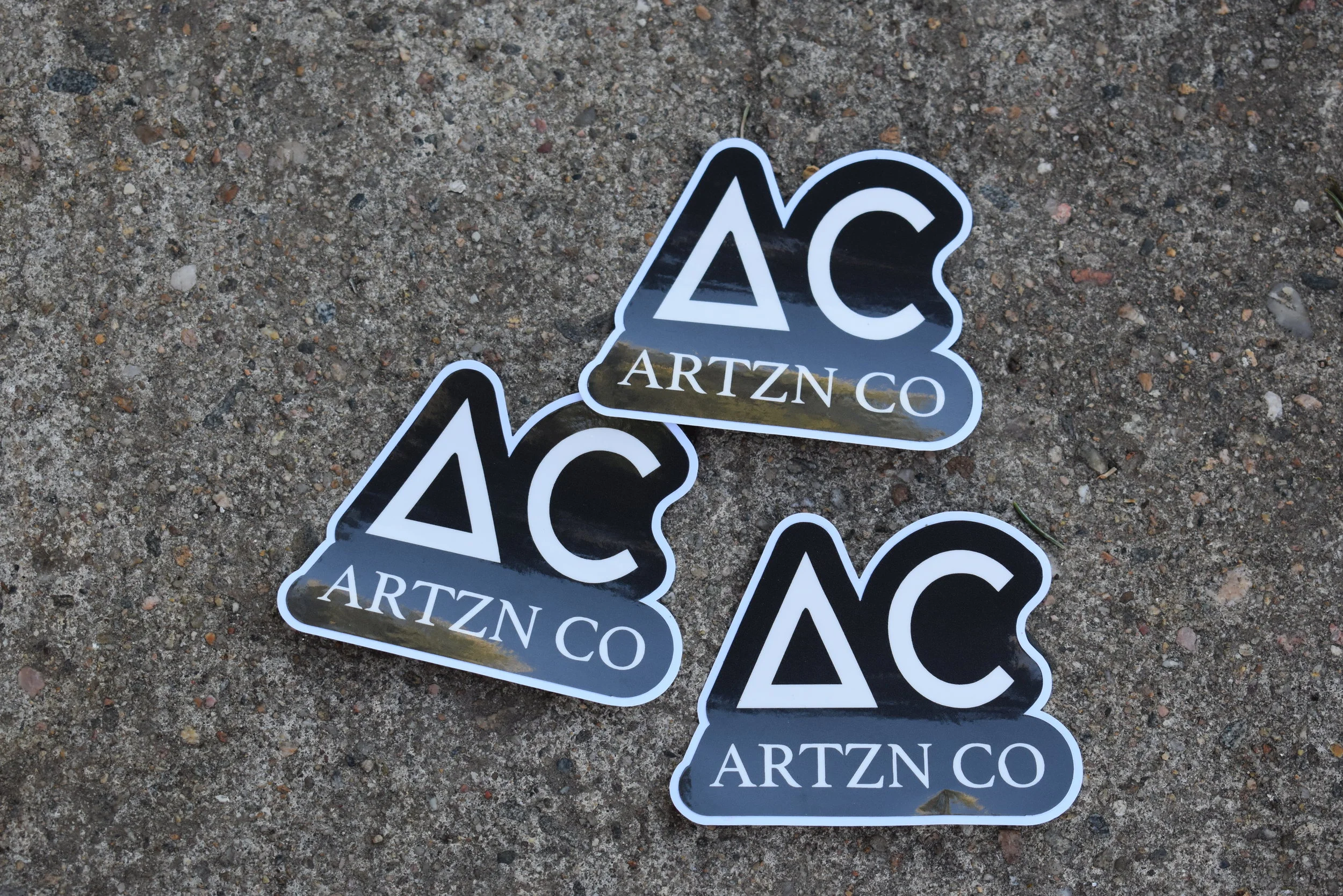 Artzn Co. Stickers (3 Pack)