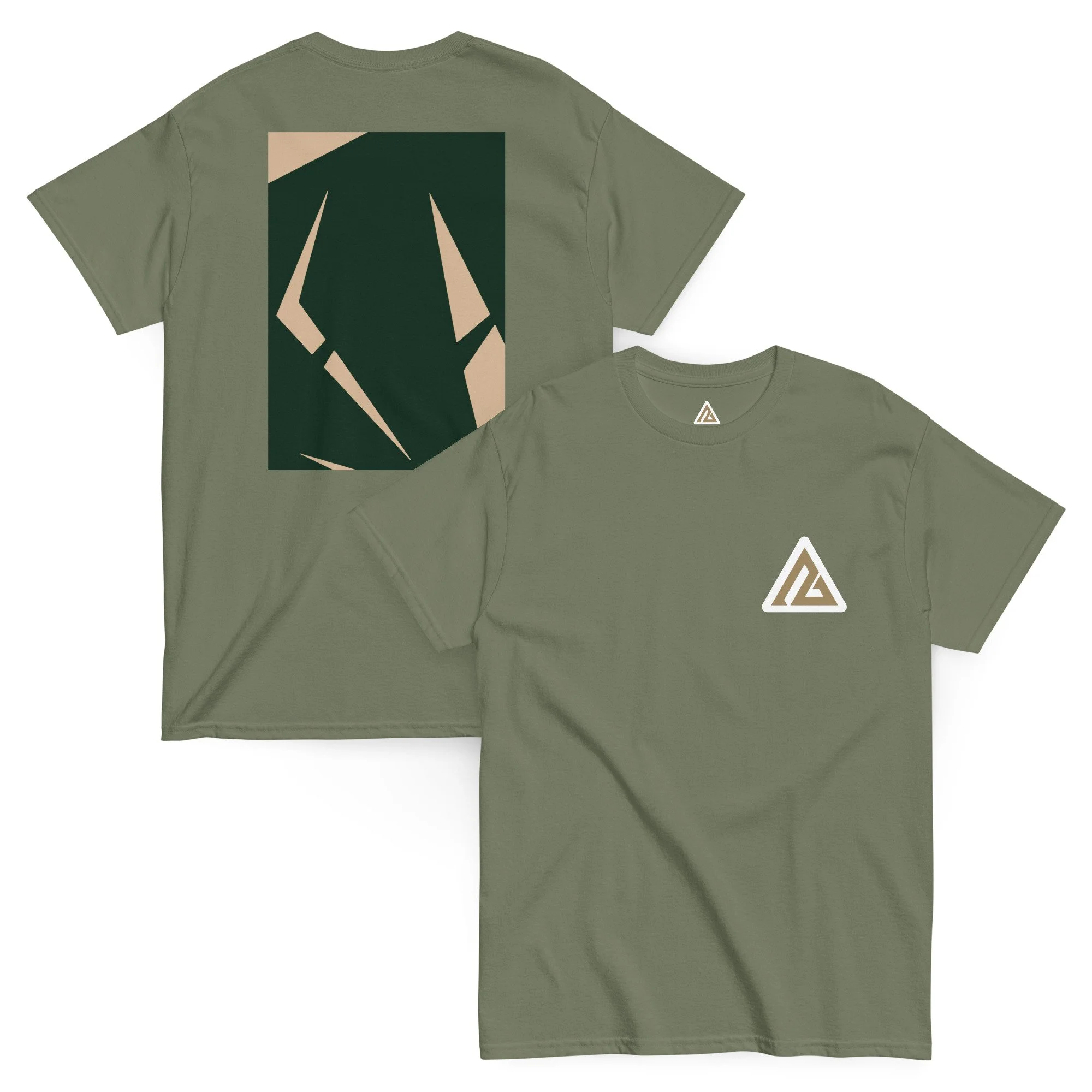 unisex-classic-tee-military-green-front-and-back-68b44a705e4ec.jpg