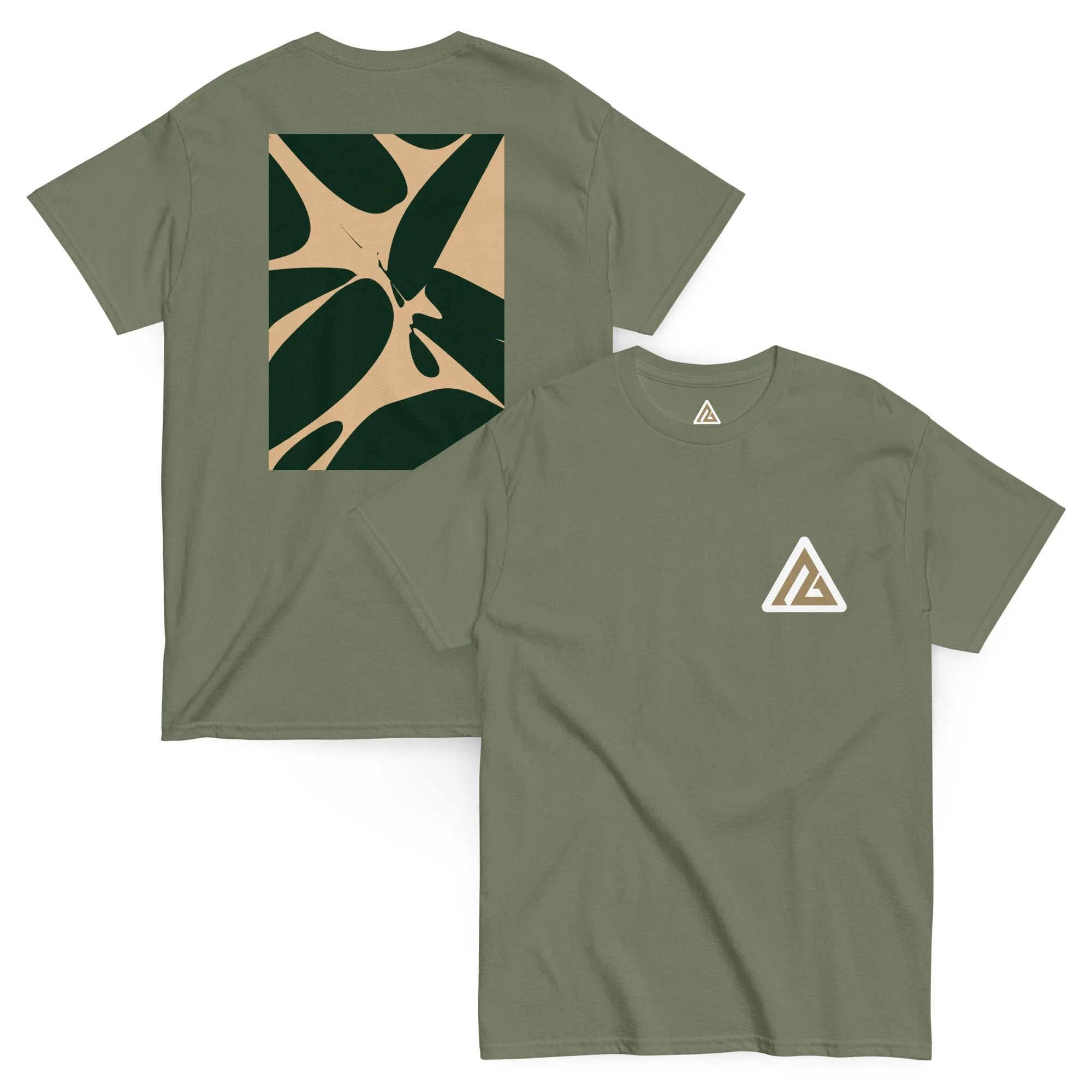 unisex-classic-tee-military-green-front-and-back-68b44b8488fd7.jpg