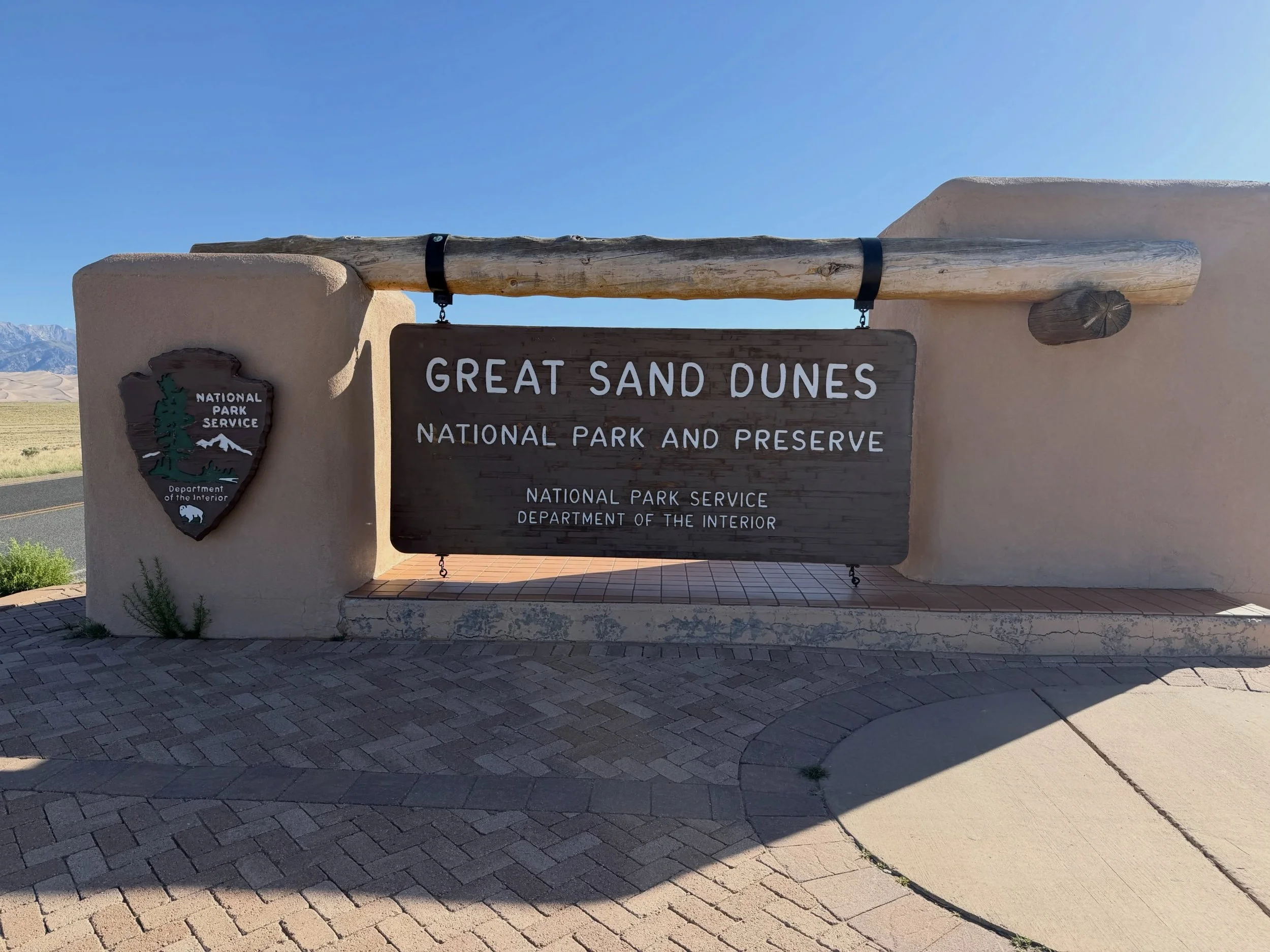 We only spent a day at Great Sand Dunes national park and that felt like plenty. I&rsquo;ll be honest sand dunes are not my (Jamie) favorite because I hate sand but it was cool to see them jutted up against the mountains like that. After we did the d