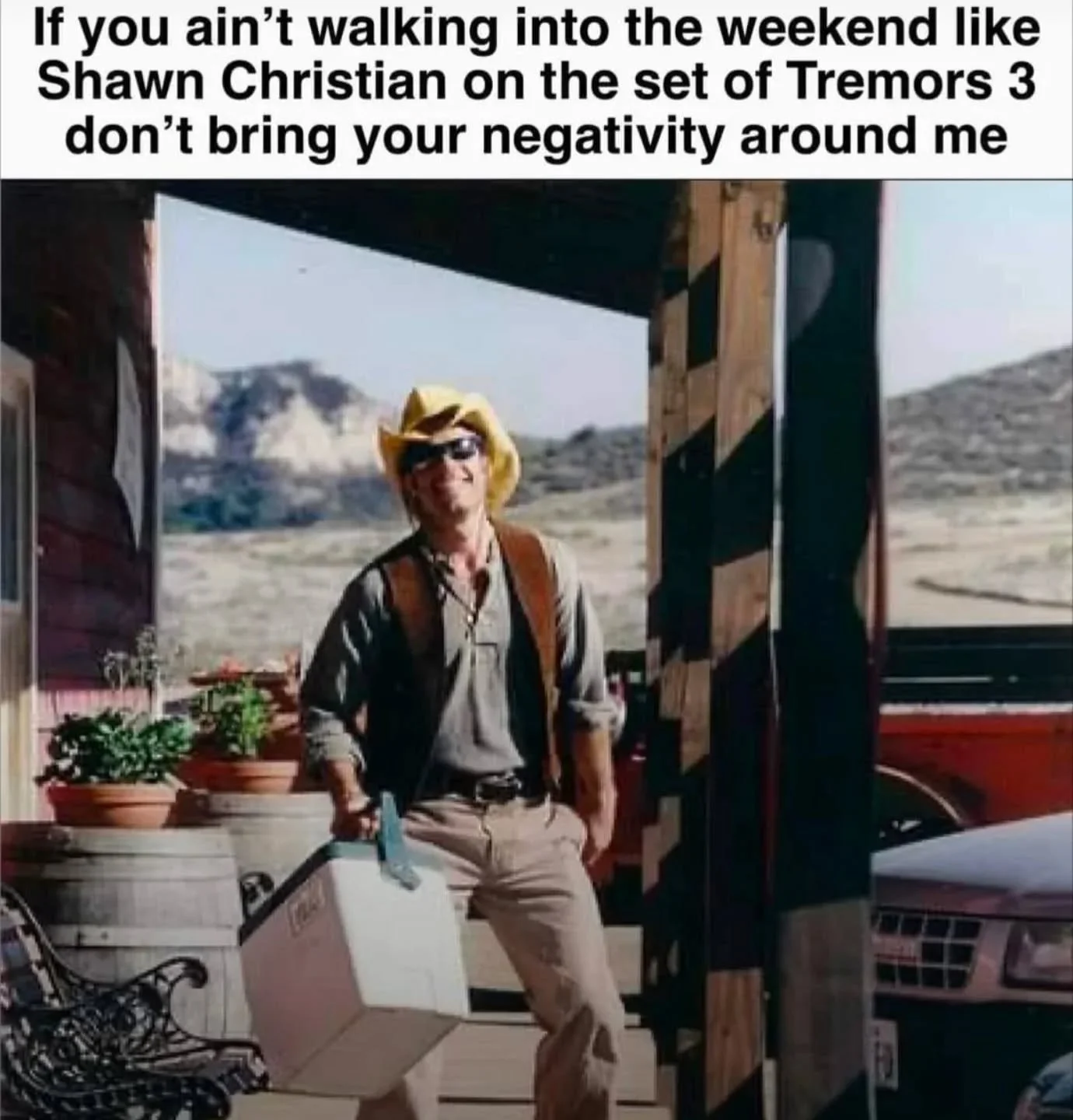 Let's go! Weekend better watch out!

#tremors