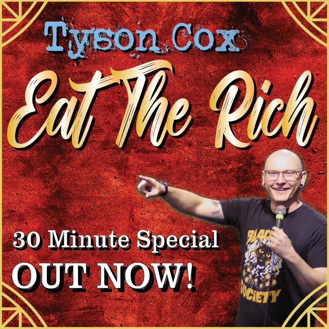 My 30 minute stand up special is OUT NOW! Thank you to everyone who helped make it happen. For those of you who may not know this was a fully DIY special made with love and support from Indianapolis.

Its a mix of irreverent humor to personal stories