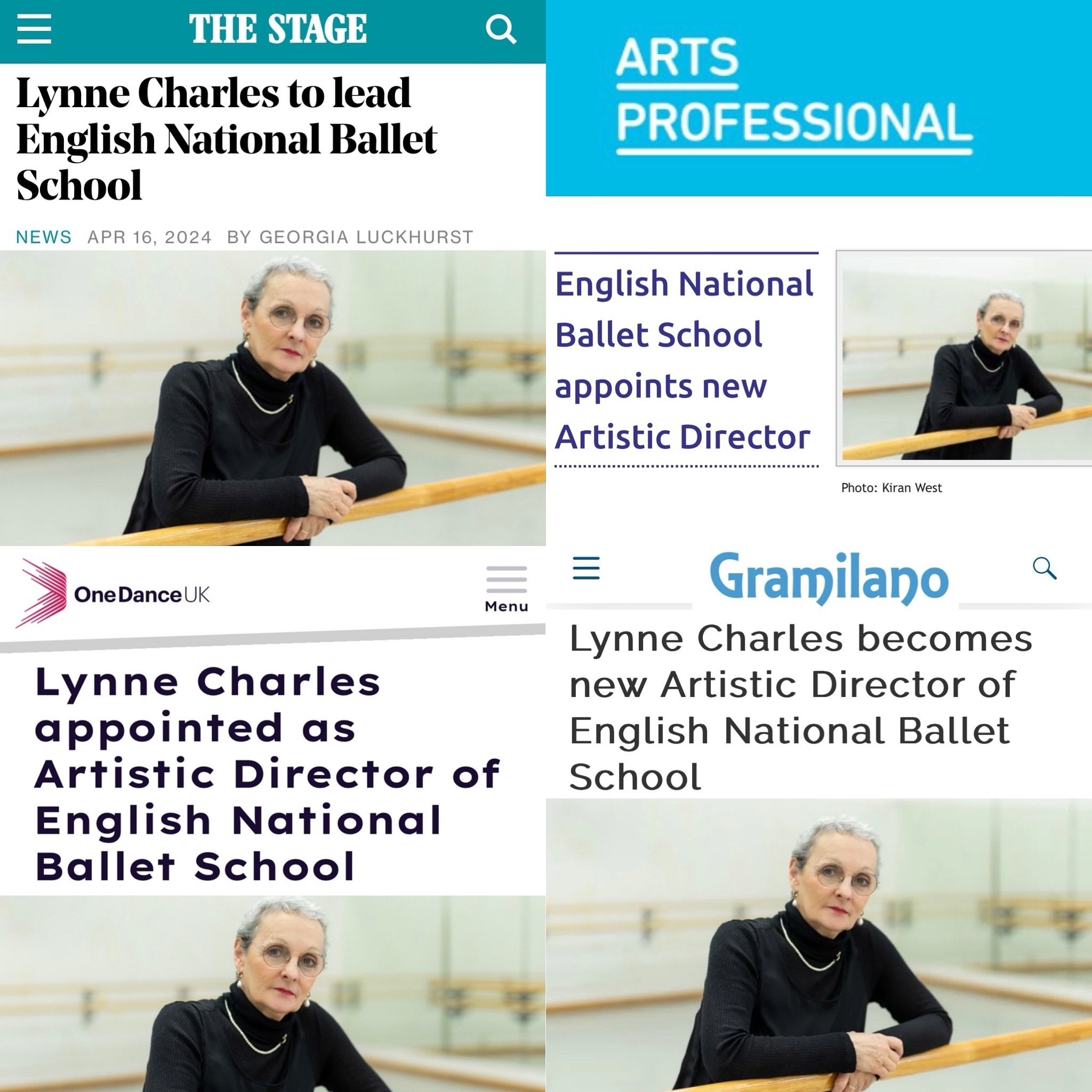 Announcing Lynne Charles as the new Artistic Director of @enbschool, starting in September this year. 👏👏👏

#ENBSchool #Ballet #Dance