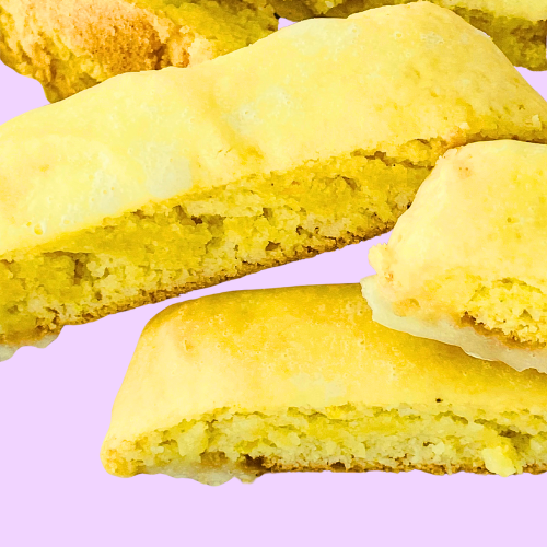 lemon with glaze biscotti light purple background.png
