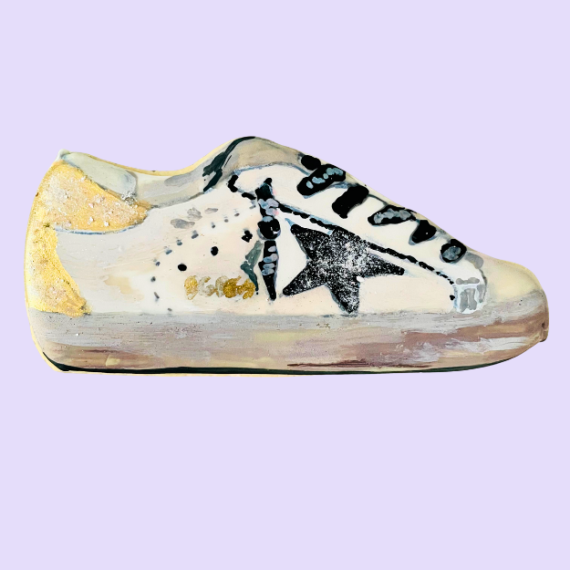 golden gooses shoe sugar cookie.png