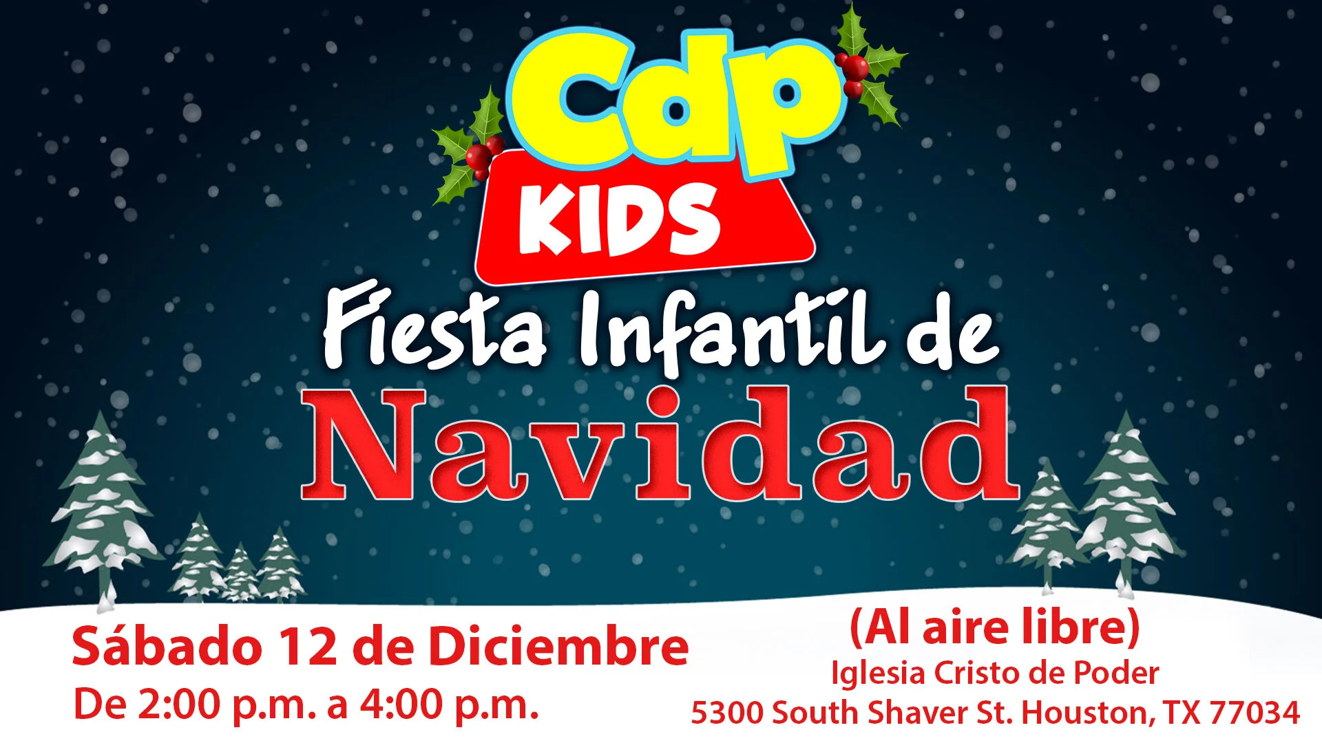 Fiesta de Navidad, CDP Kids