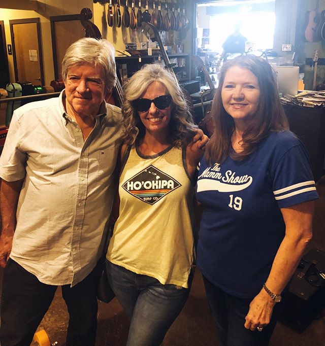 Hanging with Christie and Walter Carter of Carter Vintage Guitars. 🎸 #nashville