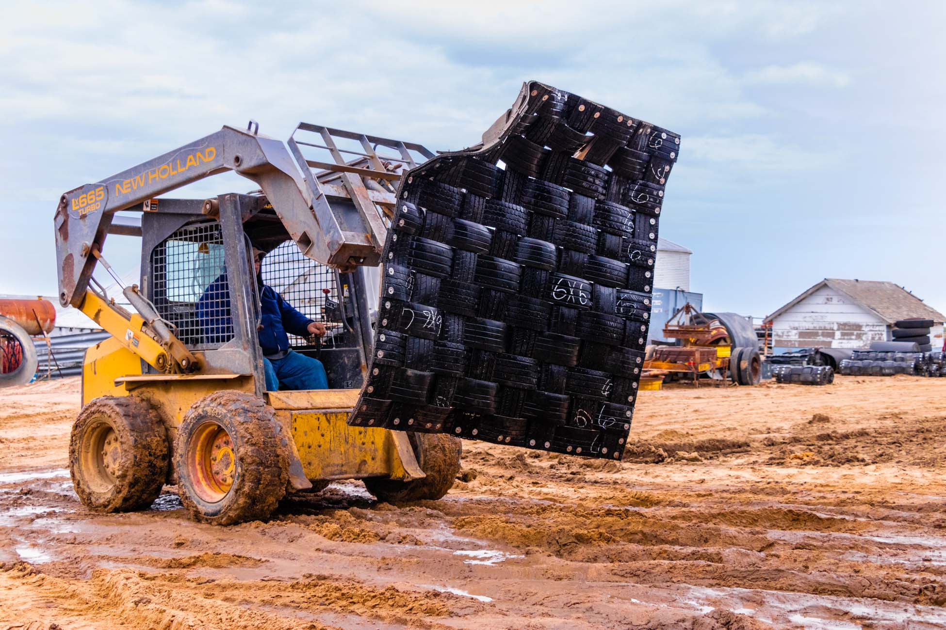 Double D Cattle Mat: moving
