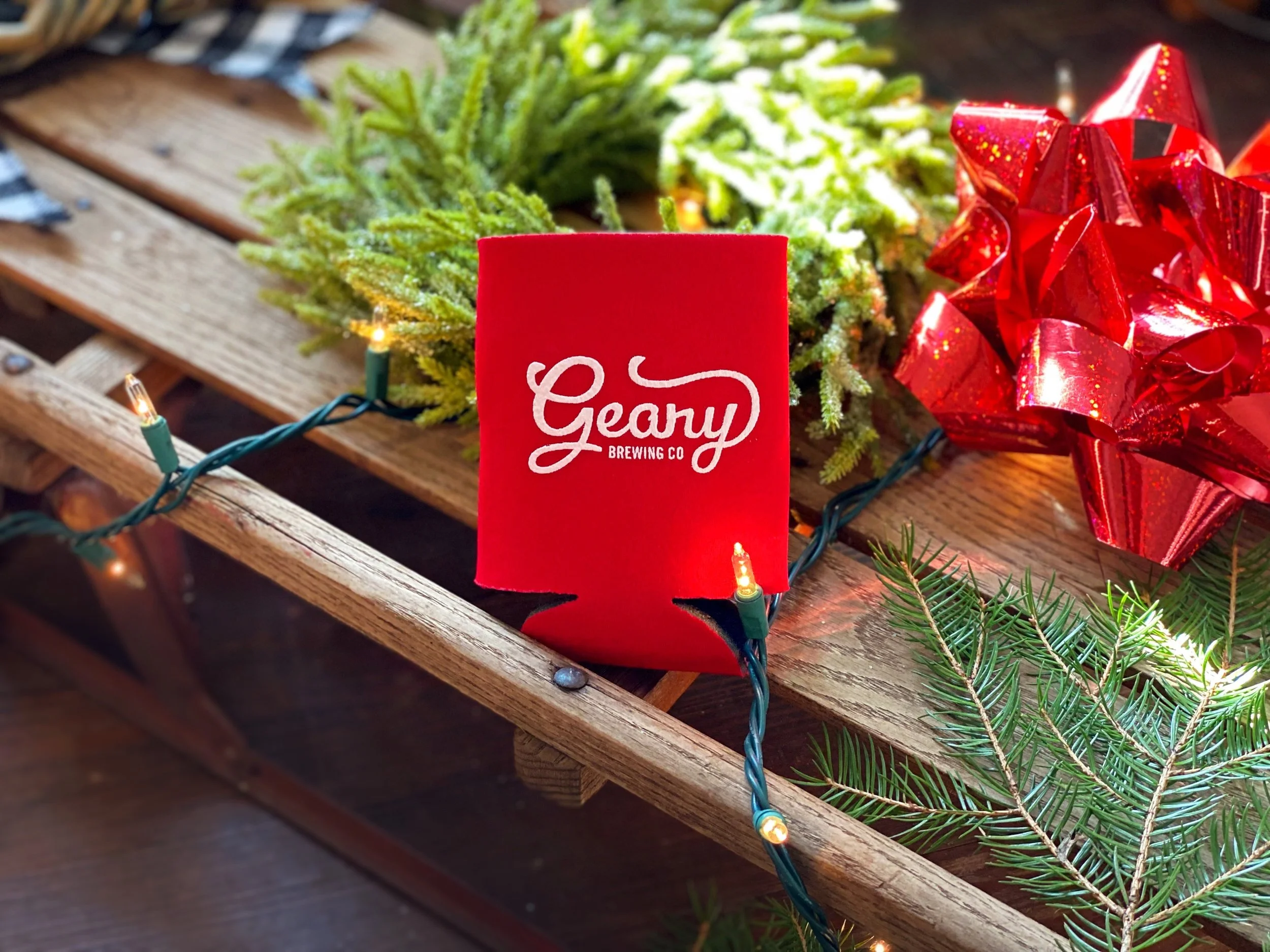 Geary Brewing x Maine Lobster Fisherman Collab Koozies