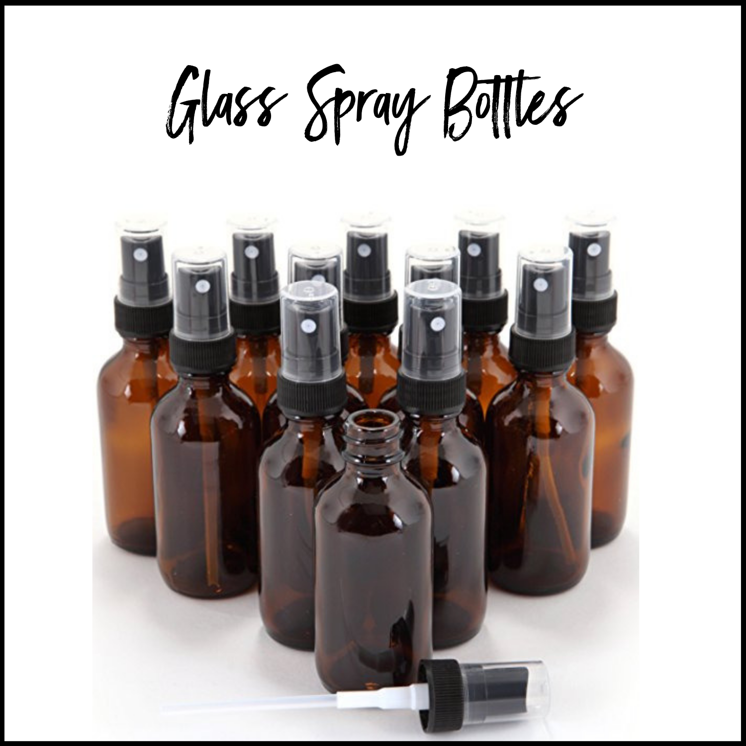 Glass Spray Bottles For Essential Oil Recipes
