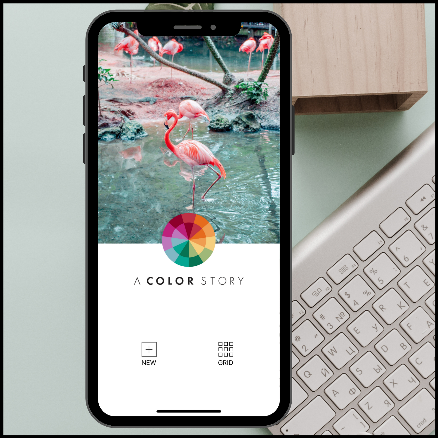 A Color Story App