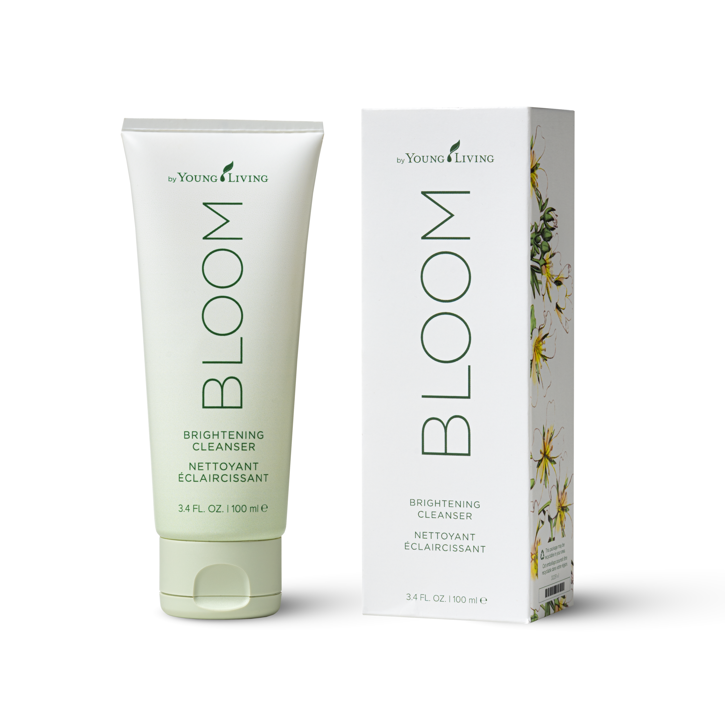 BLOOM Brightening Cleanser with box Silo.png