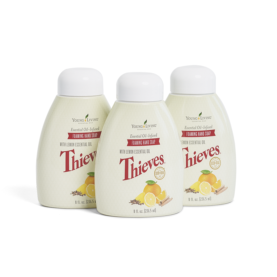 Thieves Foaming Hand Soap 3 pack Silo.png