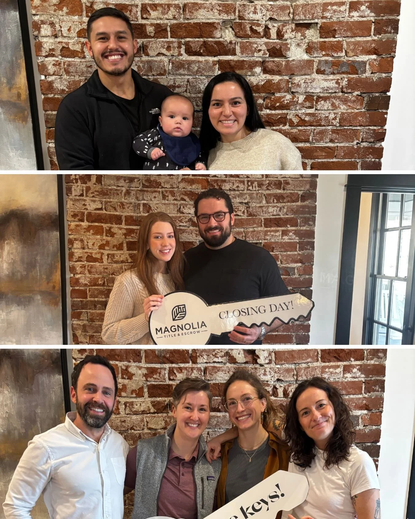 Starting the year with three closings, each one with good, good people I've met doing CrossFit.