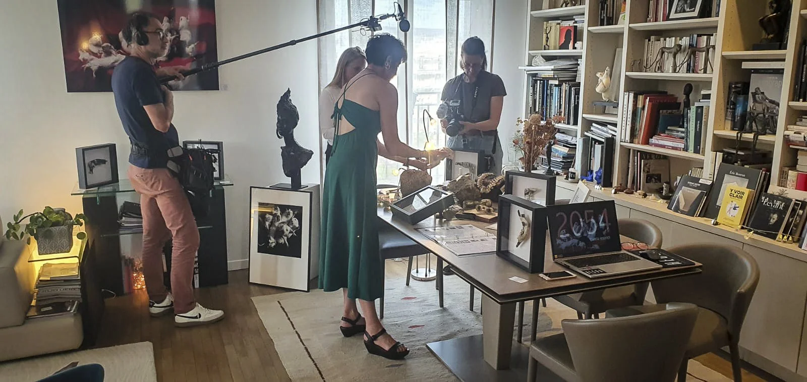 Tournage Arte clarisse rebotier