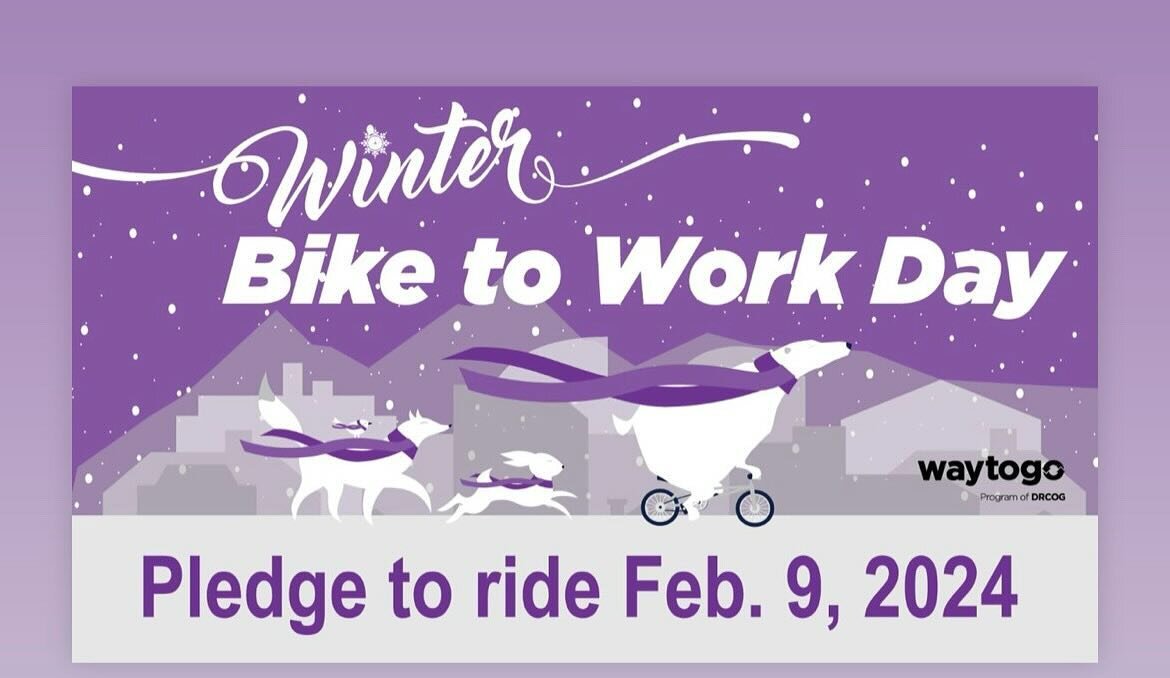 Tomorrow is Winter Bike To Work Day ❄️🚲 don&rsquo;t forget to check biketoworkday.co for all the stops for water, free breakfast, coffee, and party! 

What is Bike To Work Day? Bike to Work Day is a free, fun annual event focused on encouraging peop