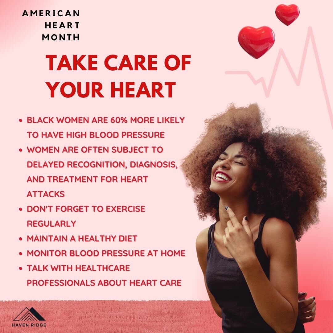 Not all women are equally impacted by cardiovascular disease: Black women are nearly 60% more likely to have high blood pressure than White women. This American Heart Month, commit to increasing awareness of barriers to equitable health care.

#heart