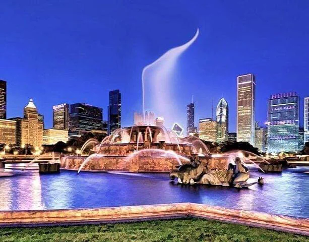 Buckingham Fountain Spraying Sideways Diagnosed With UTI
