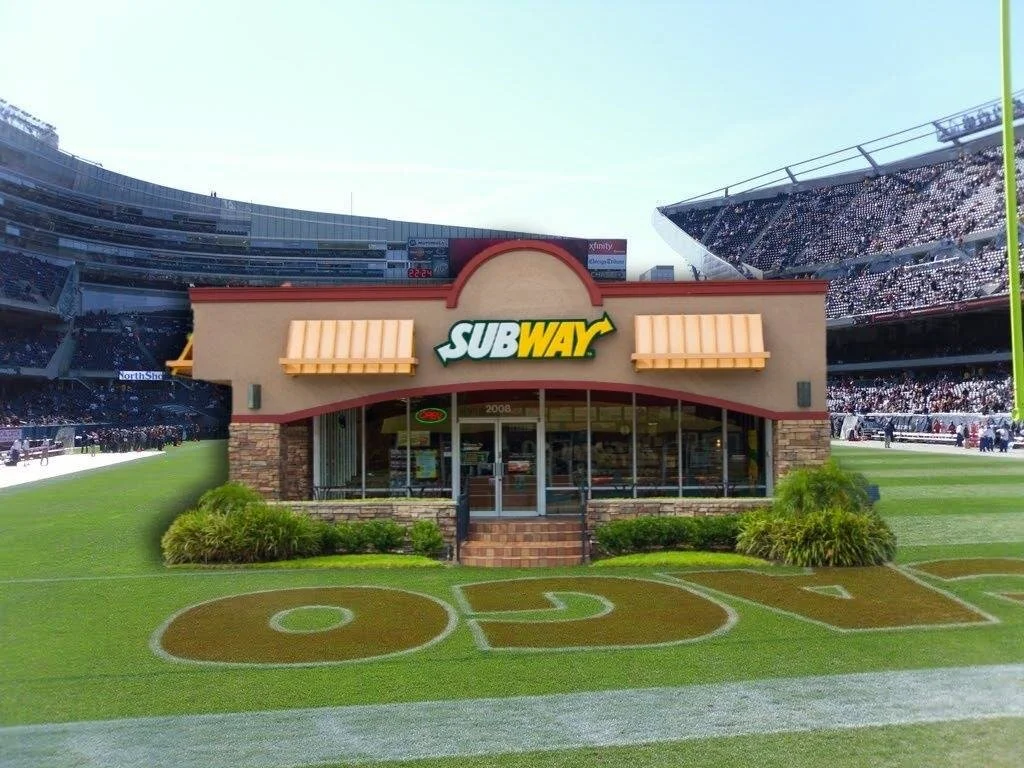 Bears Franchise Tag Subway Restaurant