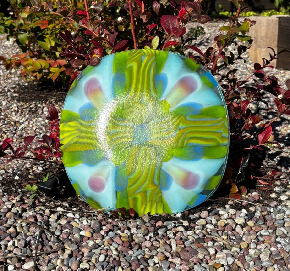 Aqua+blue+tint+base+%289+in+sq