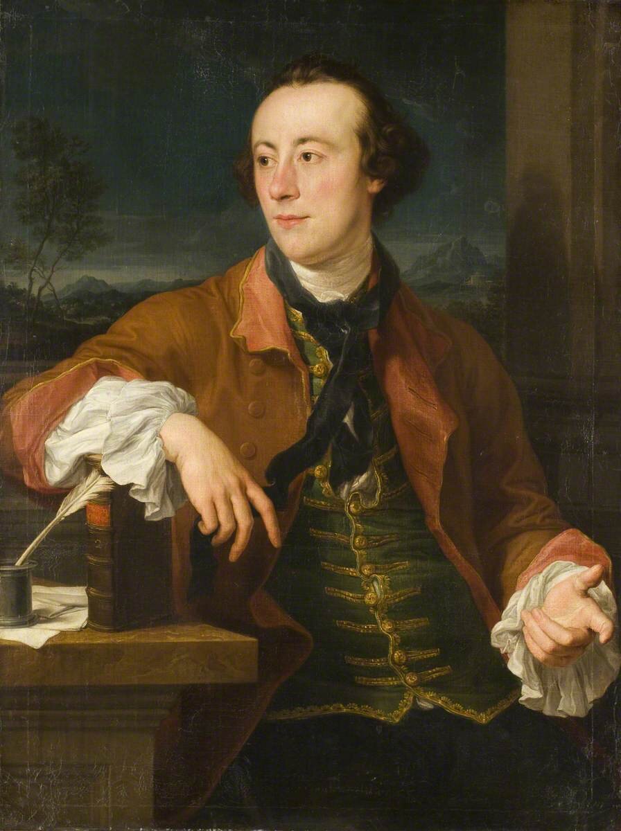 Portrait of a Gentleman (traditionally identified as Horatio Walpole, 1723–1809) by Pompeo Batoni. Picture credit: Norwich Castle Museum and Art Gallery