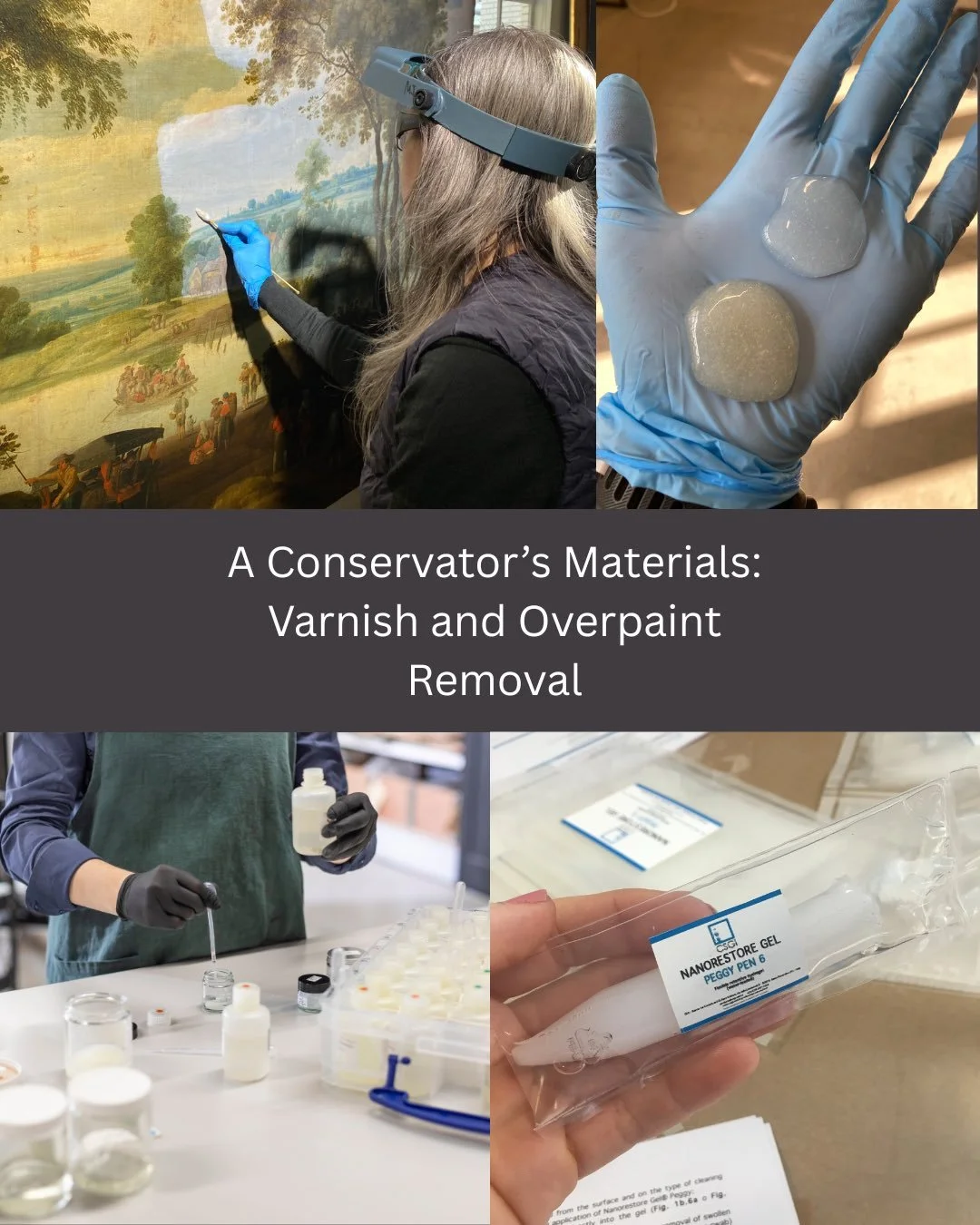 Have you ever wondered why some paintings appear matte or patchy, while others look glossy? And why many old paintings have a yellowish-brown tone? The answer is often varnish.
Most Old Master paintings had a thin transparent varnish layer applied wh