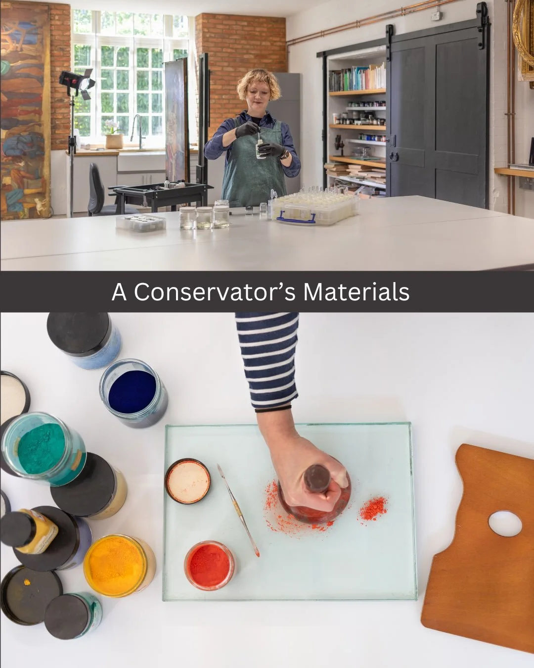 Have you ever wondered which materials conservators use for treating paintings, and why? In this mini-series of posts, we will delve into key areas of conservation, discussing the types of tasks we carry out and the materials we use for each task. Fr
