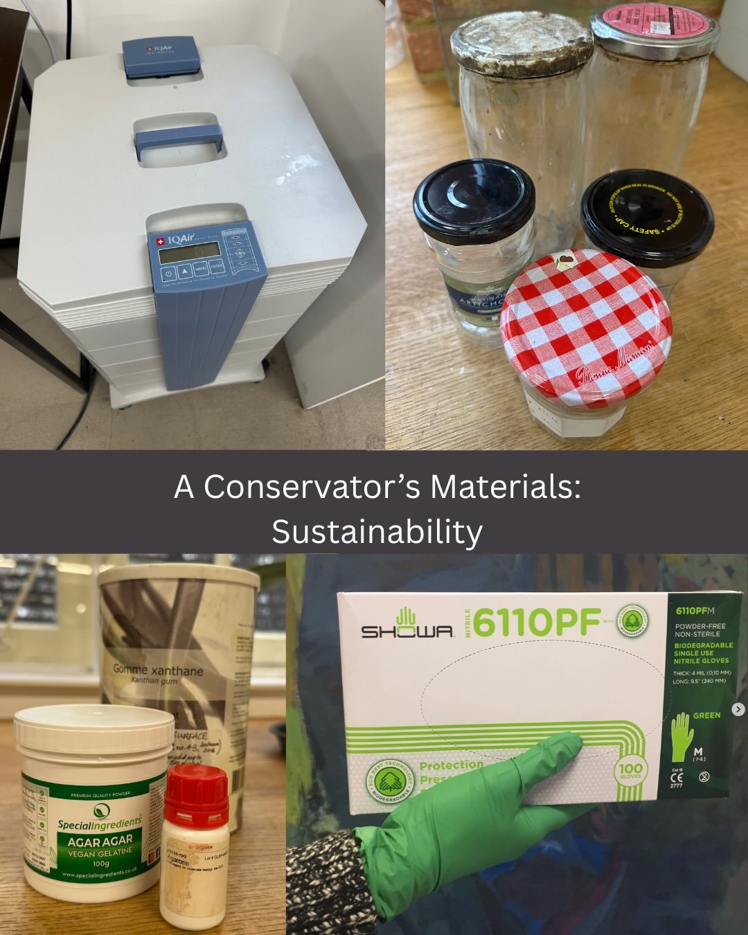 Happy Earth Day! 🌍 🌱💚
In our studio, where possible, we make sustainability part of our practice. Conservation is in itself an act of preservation and sustainability, making artworks accessible for future generations. 🖼️ At SGS we have made some 