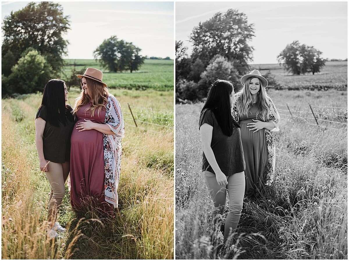 Maryville Missouri Photographer, Maryville Missouri Wedding Photographer, Missouri Wedding Photographer, LGBTQ Maternity, Lesbian Maternity Photos