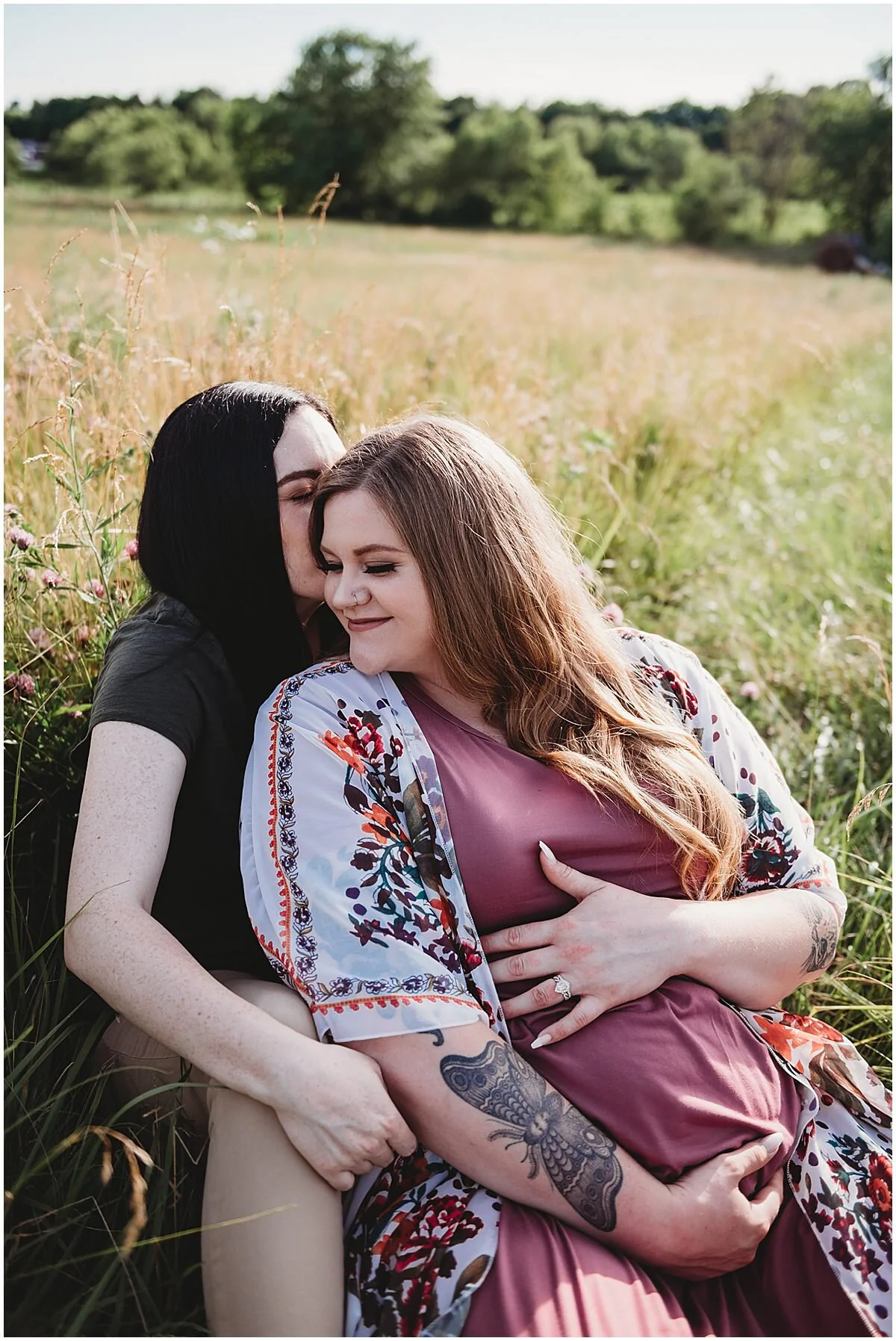 Maryville Missouri Photographer, Maryville Missouri Wedding Photographer, Missouri Wedding Photographer, LGBTQ Maternity, Lesbian Maternity Photos