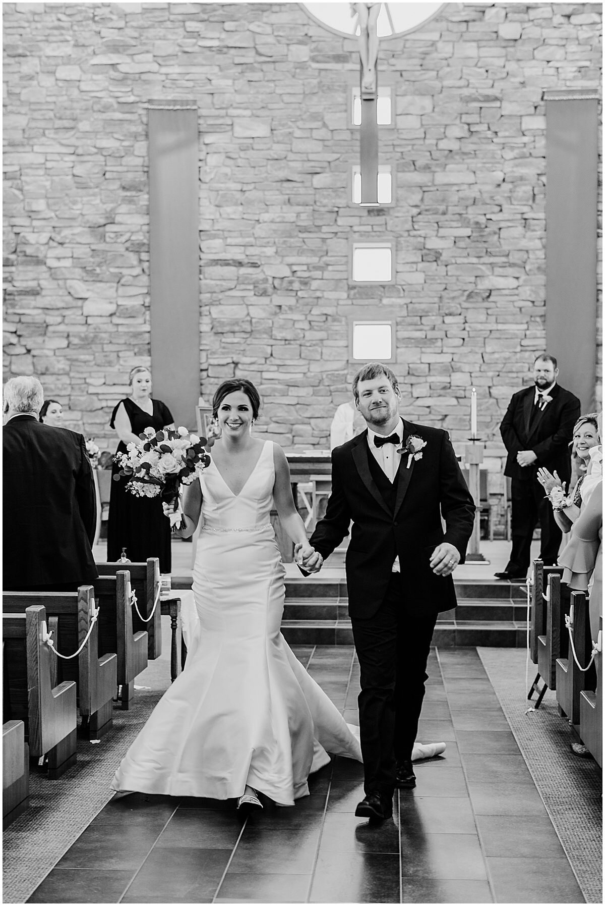 indianola iowa wedding, classic church wedding, black and white wedding, Maryville Missouri wedding, missouri wedding photographer, Kansas City wedding photographer