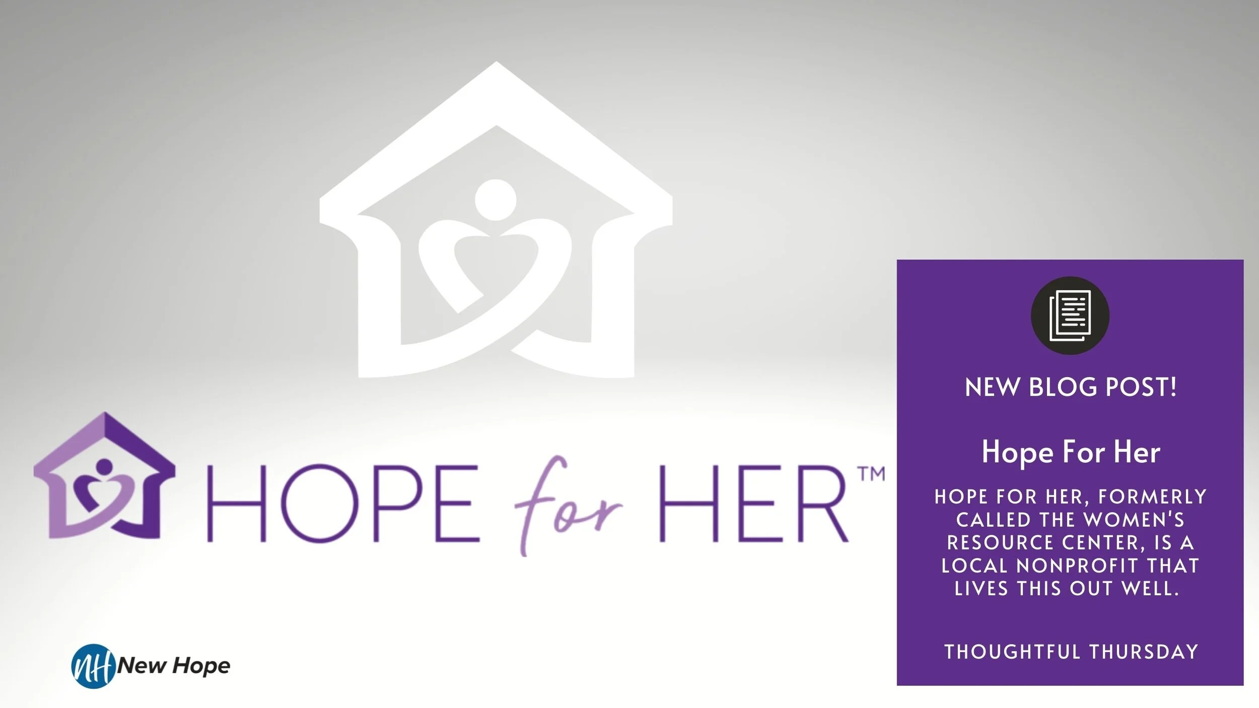 Thoughtful Thursday - Hope for Her