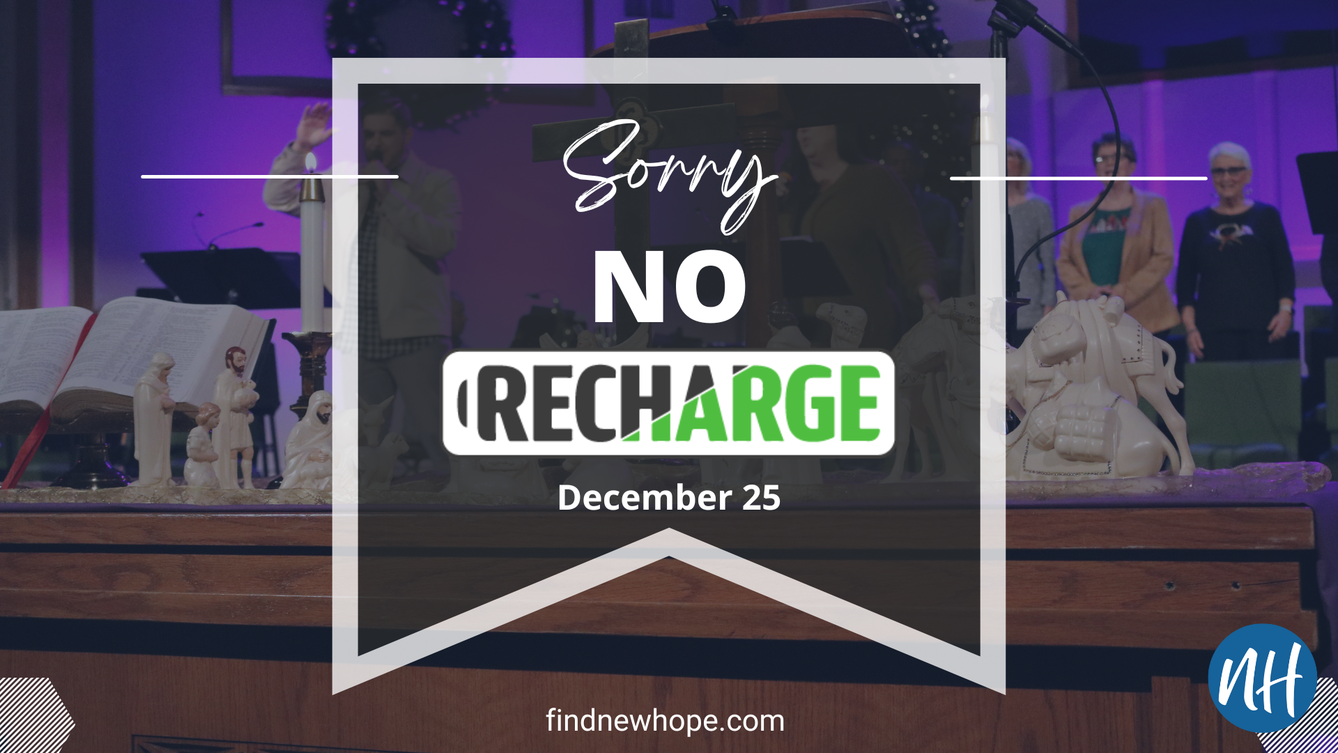 Recharge — Latest updates — New Hope Church
