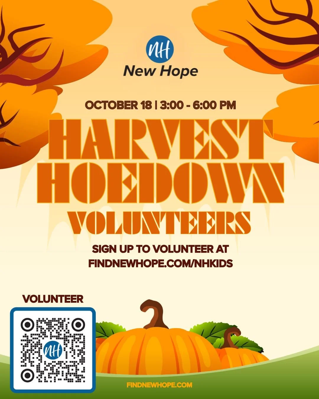 Volunteer for Harvest Hoedown 2025