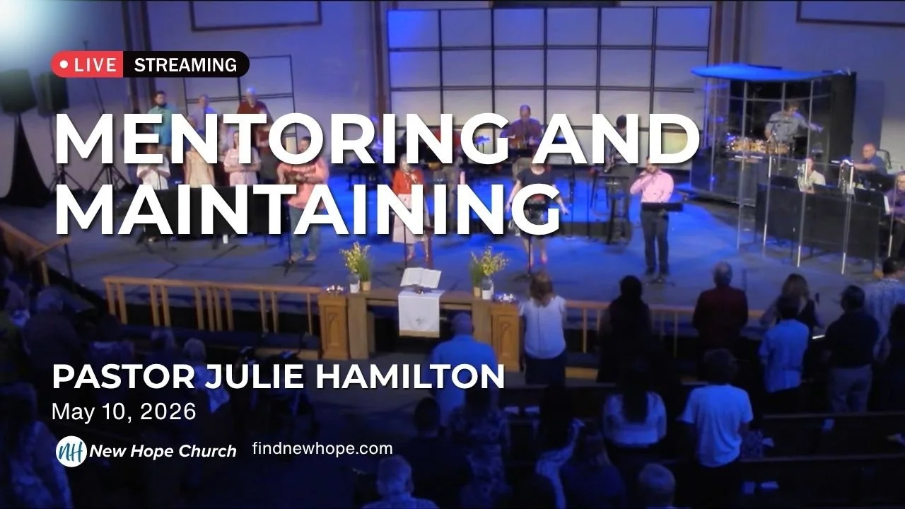"Legacy: Mentoring and Maintaining” | Pastor Julie Hamilton