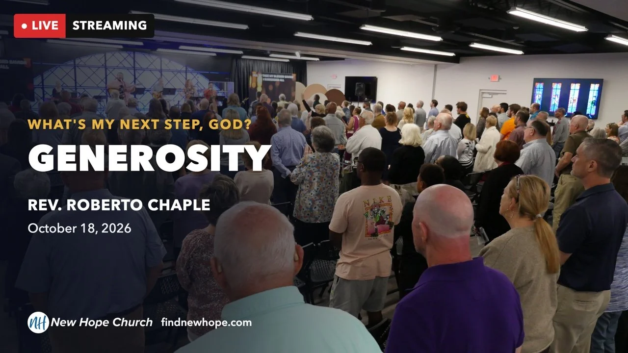 What's My Next Step, God?: Giving | Pastor Roberto Chaple