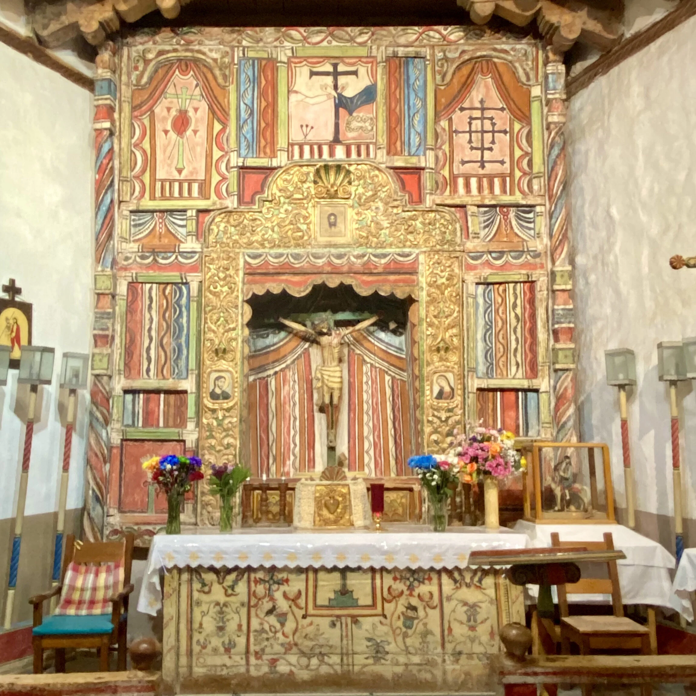 The Chapel Area of El Sanctuario de Chimayo