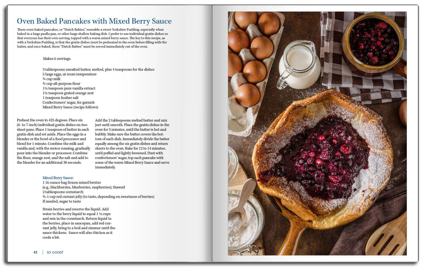 Recipe and related sauce with the perfect image.