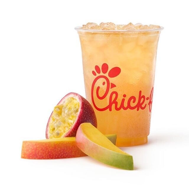 Look what's coming starting on June 29th! Give our new Mango Passion Tea Lemonade a try and let us know what you think. One sip, and we have a feeling you&rsquo;ll be passionate about it! Order one through the Chick-fil-A App from your local Chick-fi