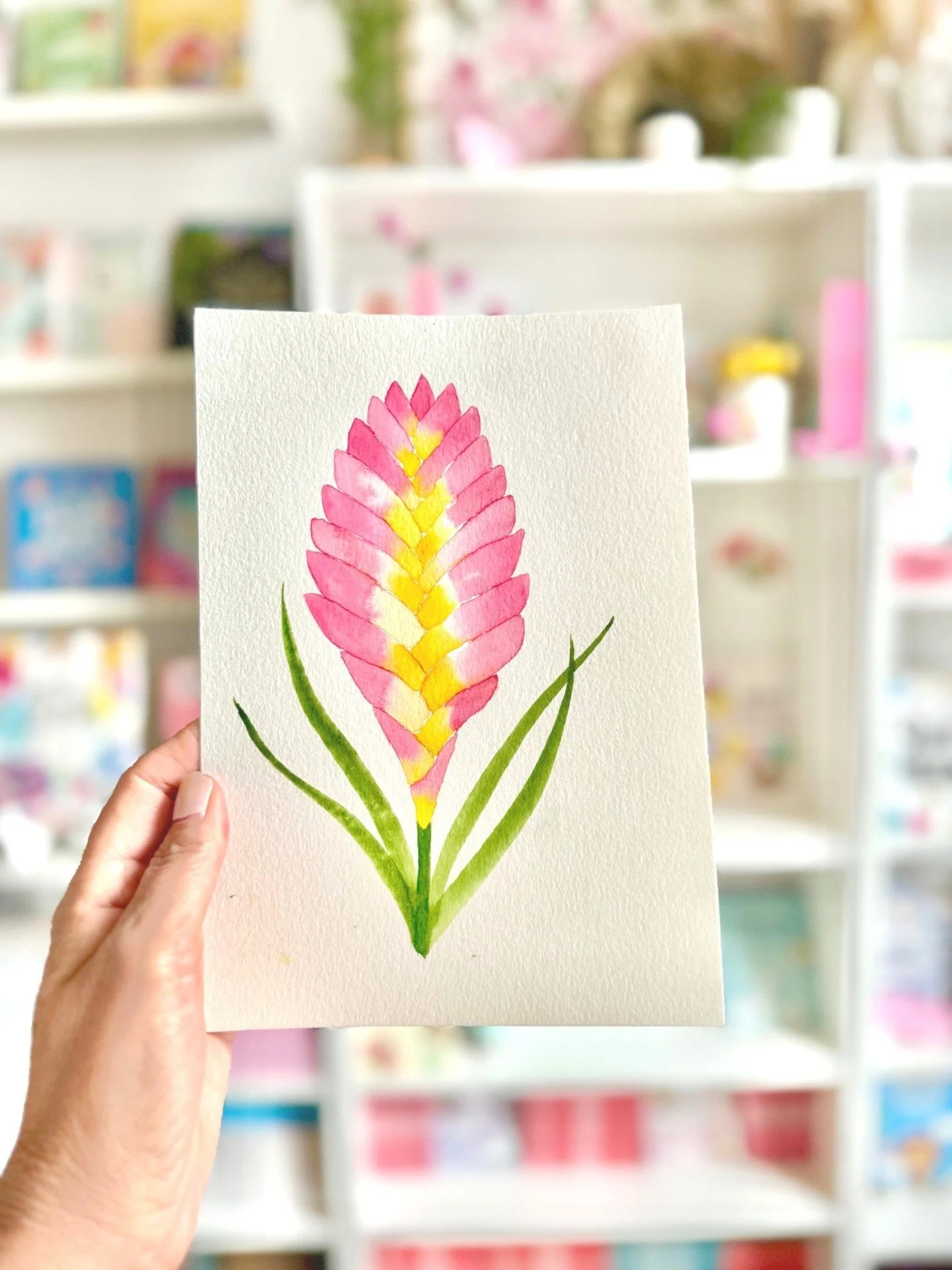 Have you seen our WATERCOLOR THE EASY WAY kits by SARA BERRENSON of @saraberrenson ? Paint your own watercolor postcards featuring this gorgeous floral design (as well as many more) and all the paint you need! 

Available anywhere books are sold or a