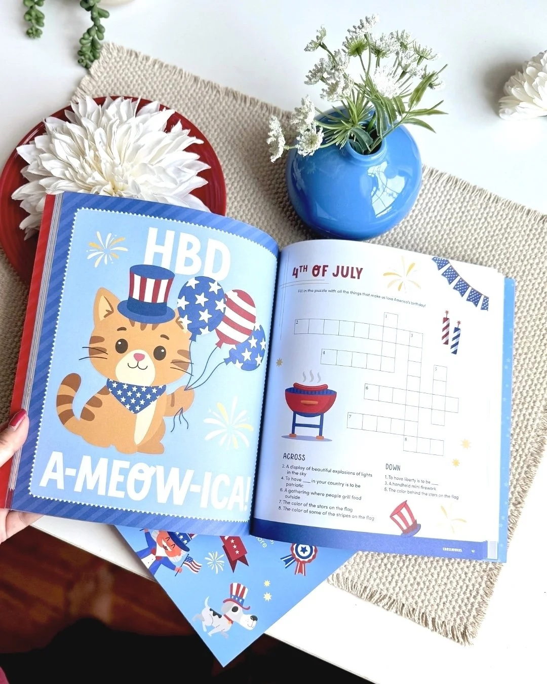 Sneak Peek! KINDKIDS SUPER SPECTACULAR STAR-SPANGLED PUZZLE BOOK is launching in a few days! Here's an inside look at one of the adorable &amp; educational puzzles your little ones will love.

Available for pre-order at the link in our bio.
*
*
*
*
*
