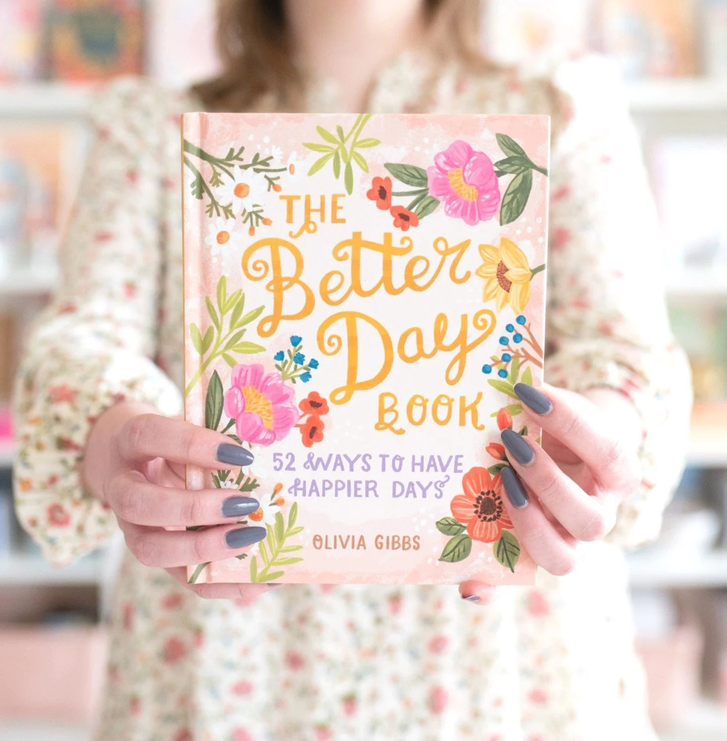 Need a pick-me-up? Try out The Better Day Book by Olivia Gibbs of @oliviagibbsillustration &mdash;the author of our new ColorMaps Paint-By-Number kits! It's guaranteed to help you cultivate a more peaceful attitude and happier days with 52 simple yet